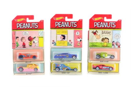 Hot Wheels Tématické auto - Peanuts DWF03 DS15716827