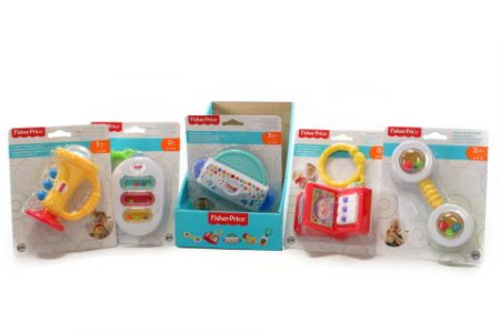 Fisher Price Hudební kousátko/chrastítka FFL29 DS41451317