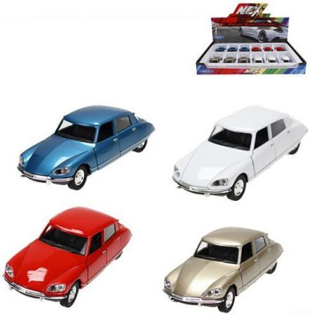 WELLY Auto model 1:34 Citroen DS 1973 12cm kov PB 4 barvy DS75918395