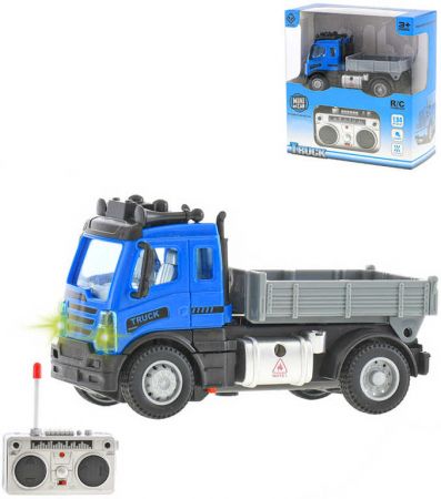 RC Auto nákladní 12cm na vysílačku 27MHz na baterie 1:64 Světlo DS75675812