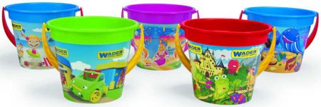 WADER Kyblík na písek 71716 4 barvy plastový DS54623126