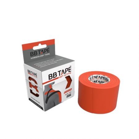 BB Tape Kineziologický tejp - 5 m x 5 cm Barva: oranžová