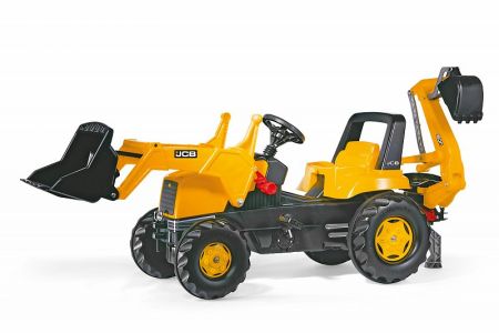 Šlapací traktor Rolly Junior JCB s předním i zadním nakladačem DS49632551