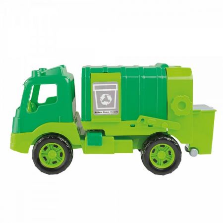 Plastové auto Popeláři 43cm, zelené DS67071193