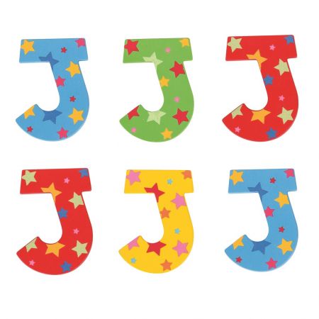 Bigjigs Toys Hvězdičkové písmenko J DS83232599