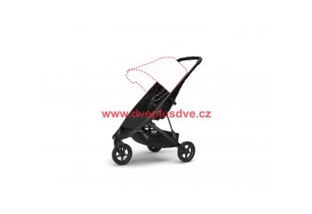 THULE SPRING STROLLER BLACK BEZ STŘÍŠKY