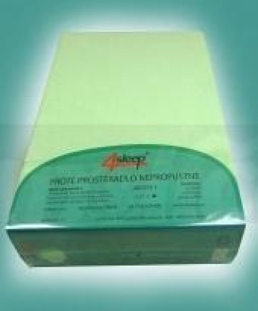 Nepropustné prostěradlo 4 sleep froté zelené 60 x 120 cm