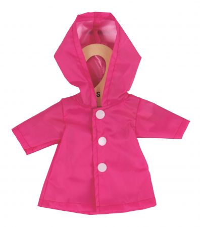 Bigjigs Toys Růžový kabátek pro panenku 28 cm DS31656302
