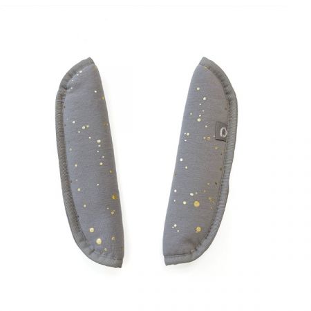 PINKIE ochrana na pás do KOČÁRKU Shine Gold Grey