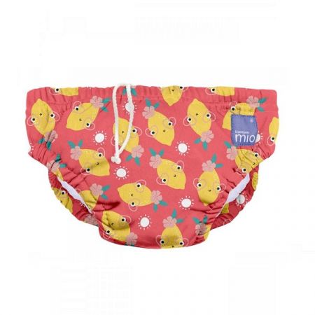 BAMBINO MIO koupací kalhotky SWIM NAPPY S 5-7kg Lemon Twist