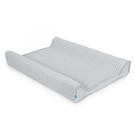 CEBA BABY potah na přebalovací podložku WAFFLE LINE 50x70cm Light Grey