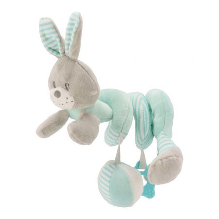 Hračka na postýlku Spirála Baby Mix králík mátový