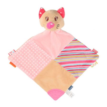 Usínáček Kočička Baby Mix růžový