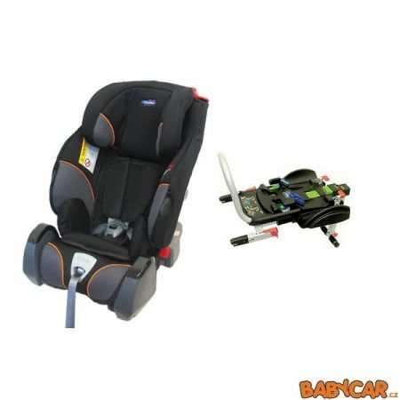 KLIPPAN TRIOFIX RECLINE 2022 SE ZÁKLADNOU Black Orange