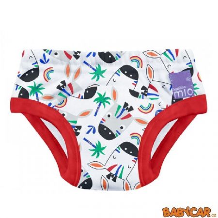 BAMBINO MIO učící plenky TRAINING PANTS 3-4r Zebra Cadabra