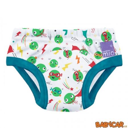 BAMBINO MIO učící plenky TRAINING PANTS 3-4r Pea Power