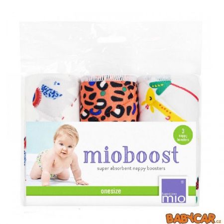 BAMBINO MIO absorpční vložka MIO BOOST 3ks Safari Spots