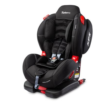 Autosedačka CARETERO Sport TurboFix black 2021