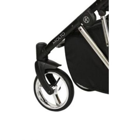 Náhradní kolo ke kočárku Kunert Molto stříbrné - přední