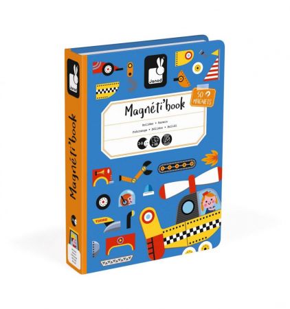 Janod Magnetibook Dopravní prostředky