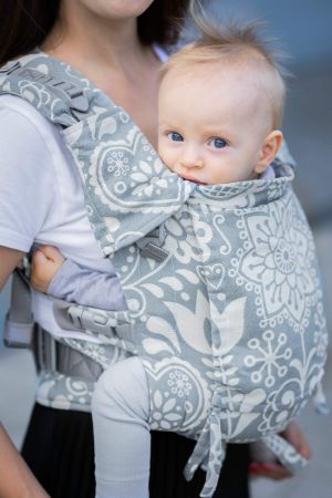 Nosítko Be Lenka Mini - FOLK - GREY