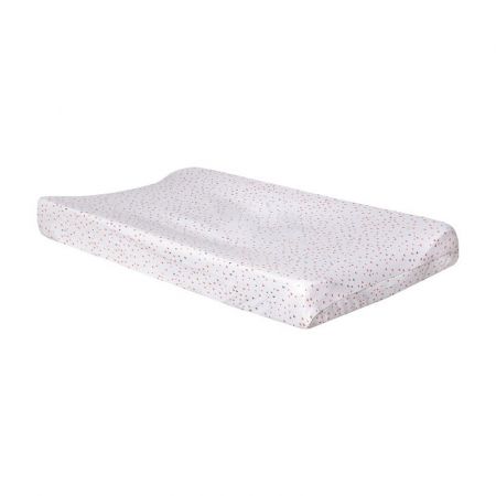 Bebe-Jou Jersey návlek na malou podložku Bébé-Jou Fabulous Hearts, 75x45 Barva: bílé