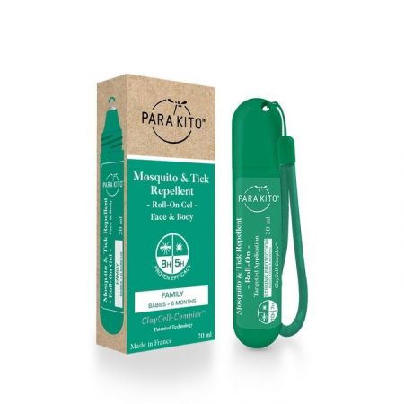 Parakito Roll-on pro silnou ochranu proti komárům a klíšťatům 20 ml