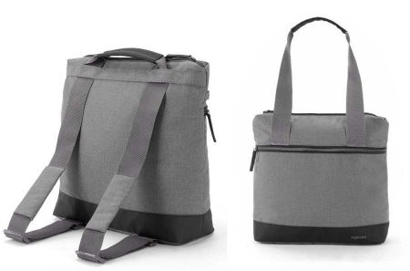 Inglesina taška Aptica Back bag Kensington Grey Barva: šedé