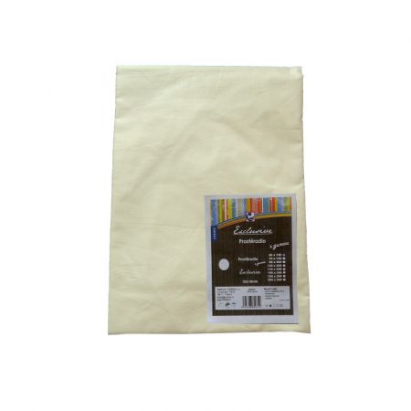 COSING Prostěradlo do postýlky bavlněné na gumu 120x60 cm - béžové