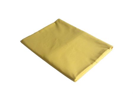 Prostěradlo Cosing do postýlky bavlněné na gumu - 120x60 cm - žluté