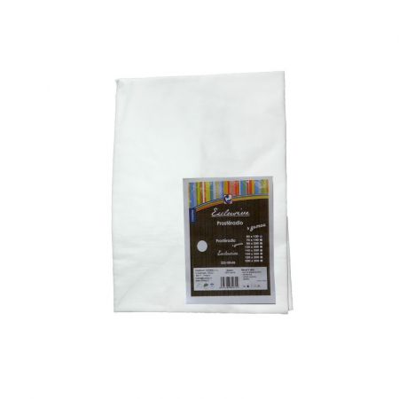 Prostěradlo Cosing do postýlky bavlněné na gumu - 120x60 cm - bílé