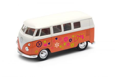 Welly Volkswagen T1 Bus (1963) 1:34 oranžový love