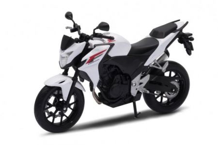Welly Motocykl Honda CB500F 1:18 bílá