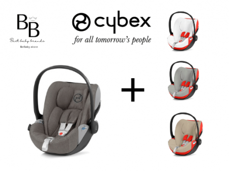 Výhodný set Cybex autosedačka CLOUD Z PLUS + LETNÍ POTAH 2022 Soho Grey