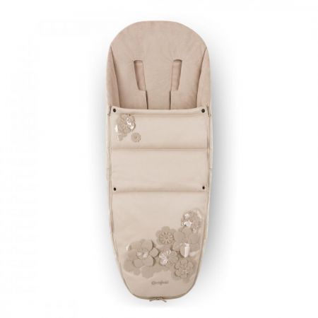 FUSAK Cybex ke kočárku PRIAM/MIOS 2022 - limitovaná kolekce SIMPLY FLOWERS Beige