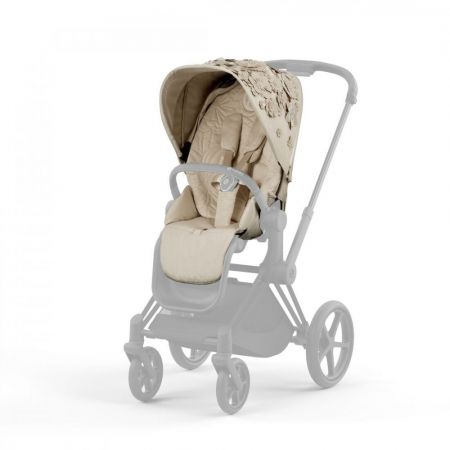 Barevný set ke kočárku Cybex PRIAM 4.0 SEAT PACK 2022 - limitovaná kolekce SIMPLY FLOWERS Beige