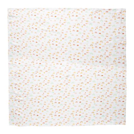 Bebe-Jou Mušelínová plenka 110x110 cm Rainbow Sky Barva: vzorované