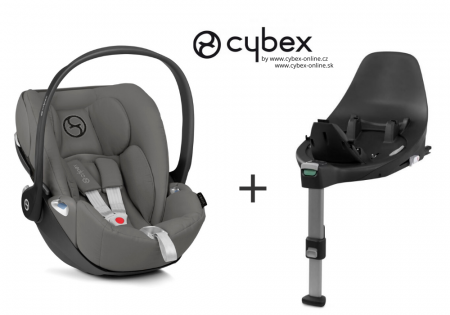 Autosedačka Cybex CLOUD Z I-SIZE + základna do auta BASE Z 2022 Soho Grey