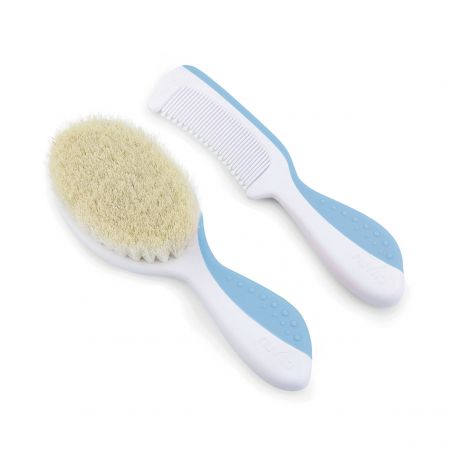 NUVITA Sada kartáčů na vlasy pro miminka, Cool blue Varianta: Cool blue