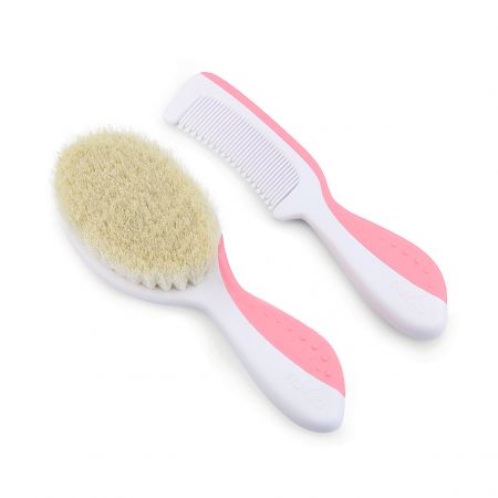 NUVITA Sada kartáčů na vlasy pro miminka, Cool pink Varianta: Cool pink