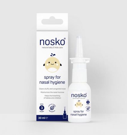 NOSKO Sprej - izotonický roztok mořské vody 30 ml 3m+