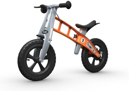 FirstBIKE Cross s brzdou, Orange