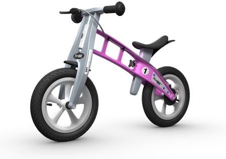 FirstBIKE Street s brzdou, Pink