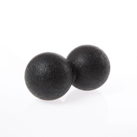 beUnik Duoball Masážní míč dvojitý, barva: černá