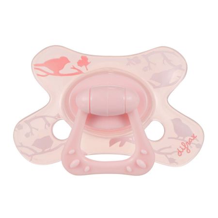 Dudlík Difrax Natural Melody 12+ Barva: růžové