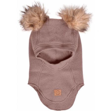 Mikk-Line Mikk - Line kojenecká vlněná merino kukla 50036 Burlwood Velikost: 86/92 Merino vlna