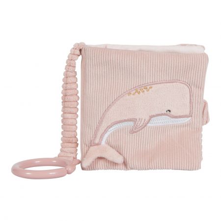 Little Dutch Plyšová knížka ocean pink