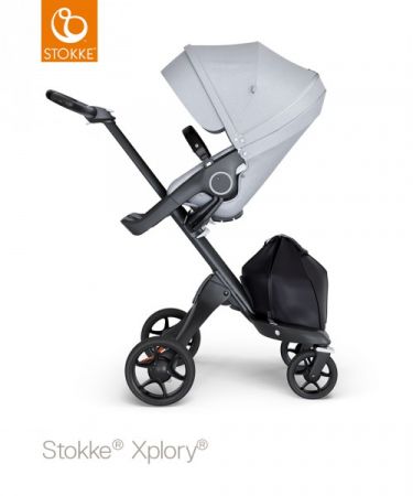 STOKKE Podvozek Xplory Black V6 2020 Černá rukojeť