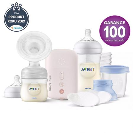 Philips AVENT Odsávačka mateřského mléka elektronická Single sada SCD395/21