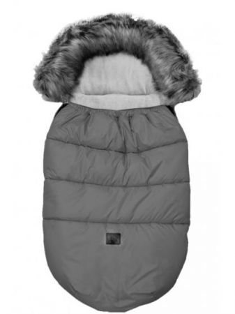 Fusak Junama Igloo s kožešinou GREY